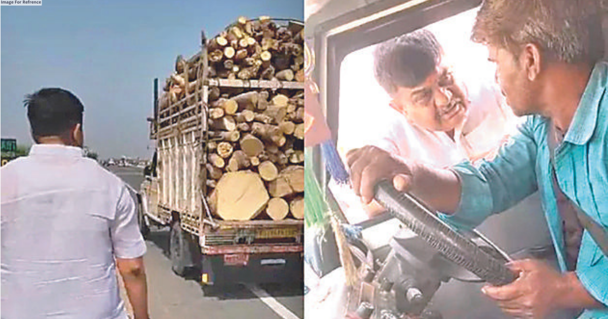 Prompt action by Forest Min Sanjay halts suspected illegal trade of wood